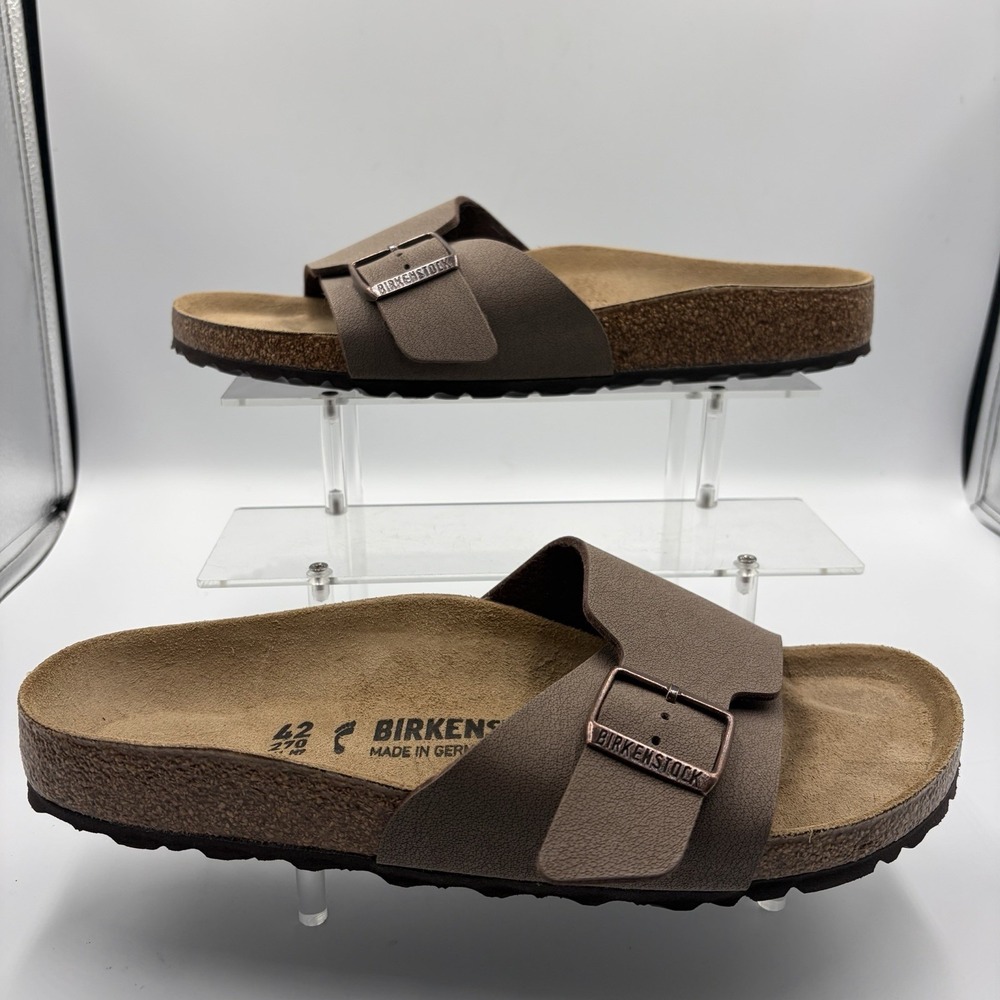 Birkenstock Catalina‎ SLIP ON SANDAL SIZE EU 42 COLOR Mocha L 11 M 9 New